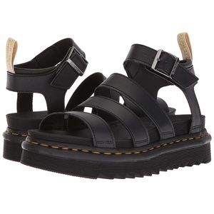 Vegan Dr. Marten Blair Sandals Black
